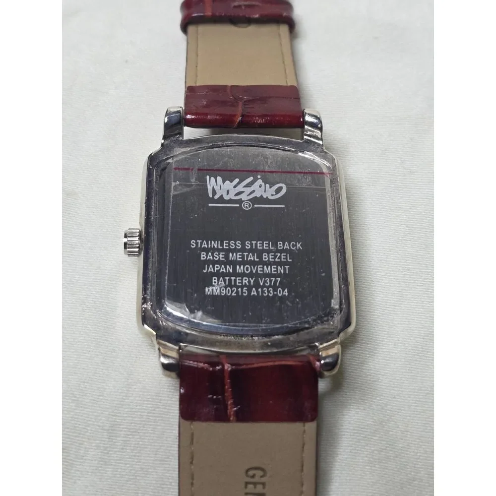 Mossimo Tonneau Quartz Dress Watch - Black Art Deco Dial - Ref.MM90215